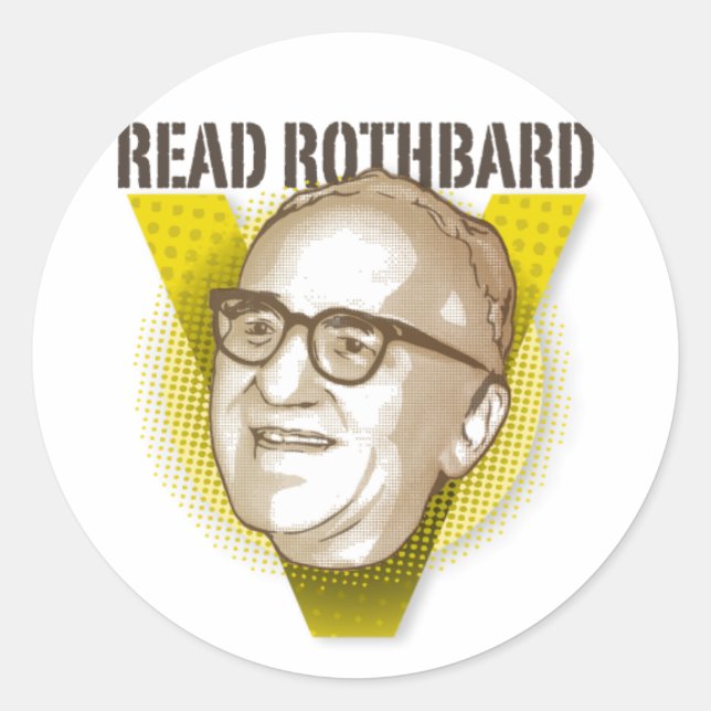 Read Rothbard Sticker (Front)