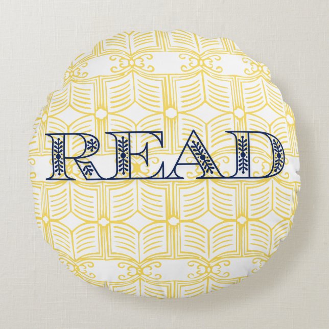 READ  ROUND PILLOW (Front)