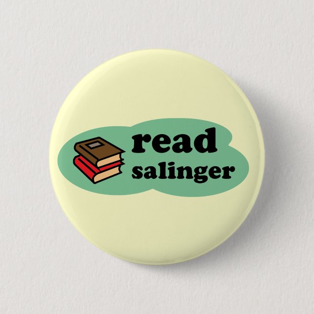 Read Salinger 2 Inch Round Button (Front)