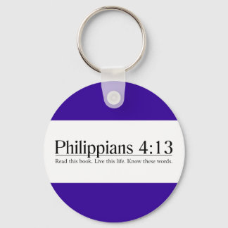 Read the Bible Philippians 4:13 Keychain