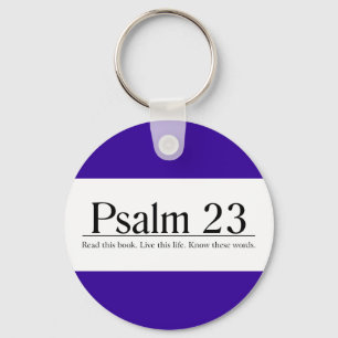 Read the Bible Psalm 23 Keychain