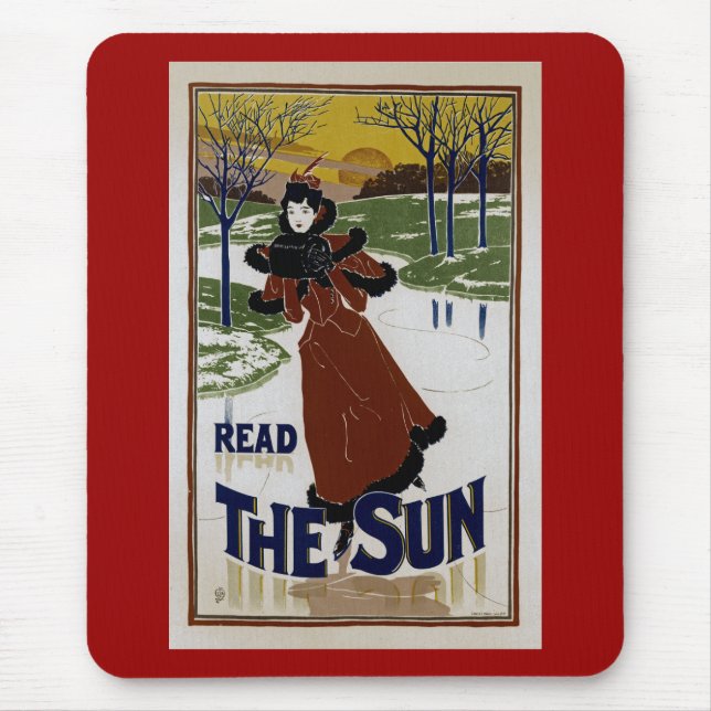 Read The Sun Mouse Pad (Front)