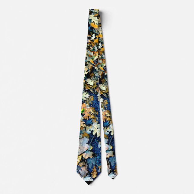 Read these leaves  tie (Front)