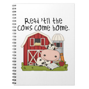 Read 'til The Cows Come Home Notebook