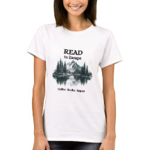 Read to Escape – Coffee·Books·Repeat Shirt 