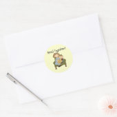 Read Together Mom and Boy Tshirts and Gifts Classic Round Sticker (Envelope)