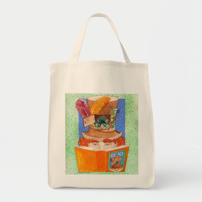 "READ" Tote Bag (Front)