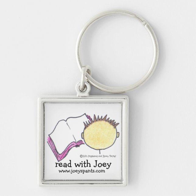 read with Joey keychain (Front)