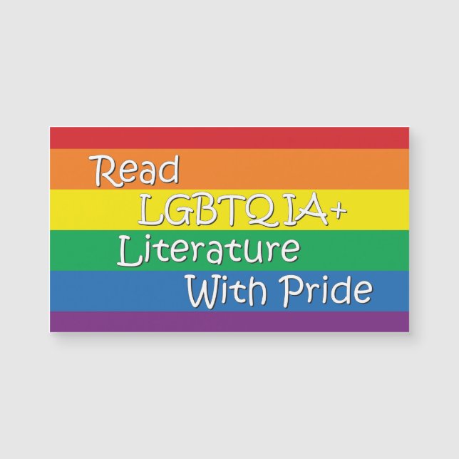 Read with PRIDE magnet (Front)