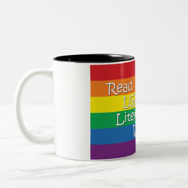 Read with Pride mug (Left)