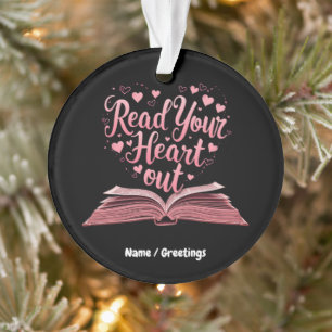 Read Your Heart Out A Book Lover's Haven Ornament