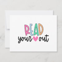 Read Your Heart Out Cute for Teacher Women Love Re