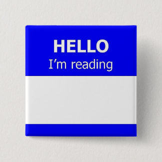 Readers Advisory 2 Inch Square Button