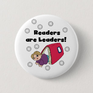 Readers Are Leaders 2 Inch Round Button
