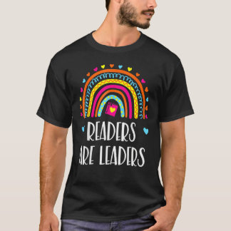 Readers Are Leaders Book T-Shirt