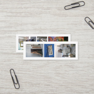 Reader's bookmark mini business card