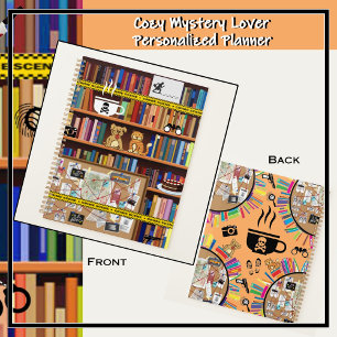 Readers Cozy Mysteries Lovers Library Bookshelf