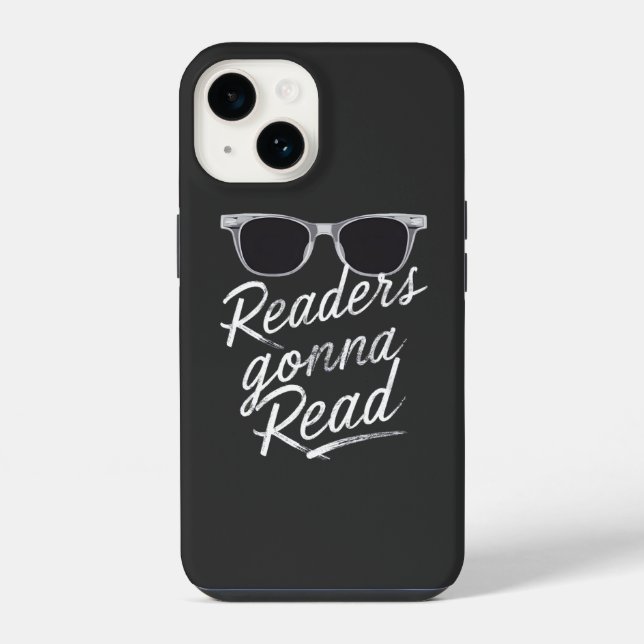 Readers Gonna Read Funny Book Reading   iPhone Case (Back)