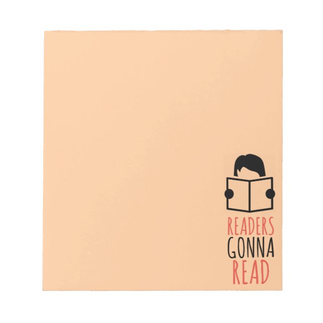 Readers Gonna Read Notepad (Front)