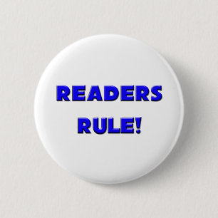 Readers Rule! 2 Inch Round Button