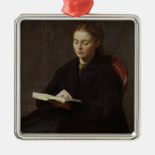 Reading, 1863 metal ornament