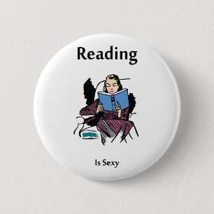 Reading 2 Inch Round Button