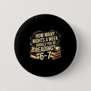Reading 67 Meme Englieacher Funny 67 Librarian 2 Inch Round Button