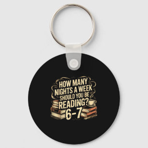 Reading 67 Meme Englieacher Funny 67 Librarian  Keychain