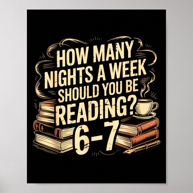 Reading 67 Meme Englieacher Funny 67 Librarian  Poster (Front)