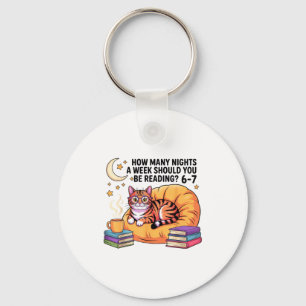 Reading 67 Meme Englieacher Funny 67 With Cat Read Keychain