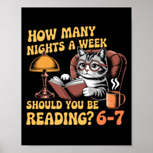 Reading 67 Meme Englieacher In Funny 67 Cat Vintag Poster