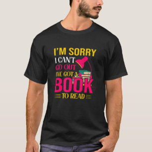 Reading adventure book readers apparel funny quote T-Shirt