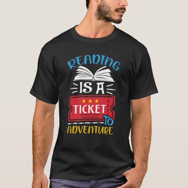 Reading Adventure Library Student Teacher Book  1 T-Shirt (Front)