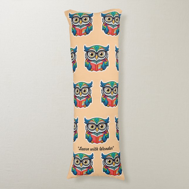 "Reading Adventures" Body Pillow (Front Vertical)