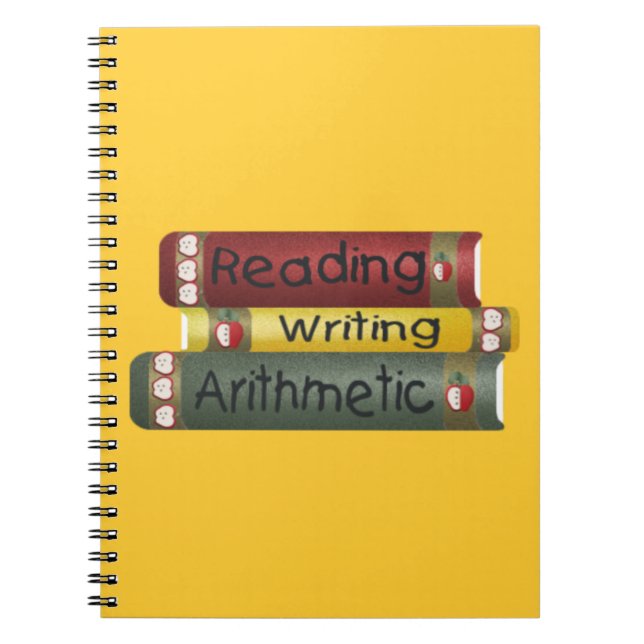 Reading and Writing and Arithmetic Notebook (Front)