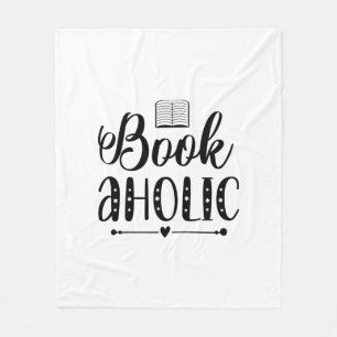 Reading Art Book Aholic Fleece Blanket