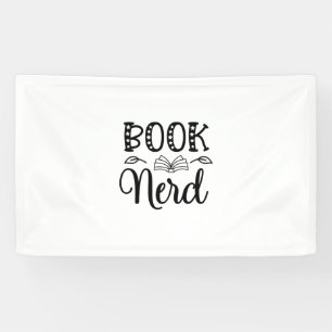 Reading Art Book Nerd Banner