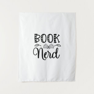Reading Art Book Nerd Tapestry