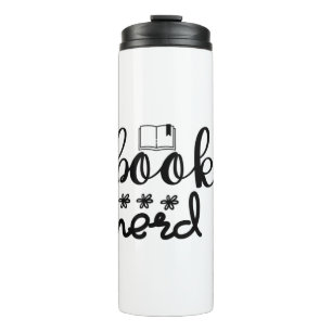 Reading Art Book Nerd Thermal Tumbler