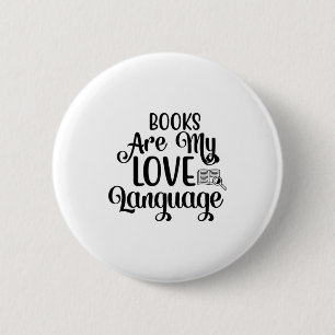 Reading Art Books Are My Love Language 2 Inch Round Button