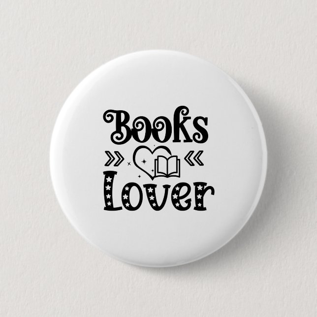 Reading Art Books Lover 2 Inch Round Button (Front)