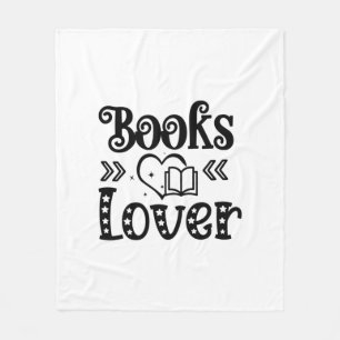 Reading Art Books Lover Fleece Blanket