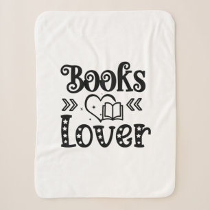 Reading Art Books Lover Sherpa Blanket