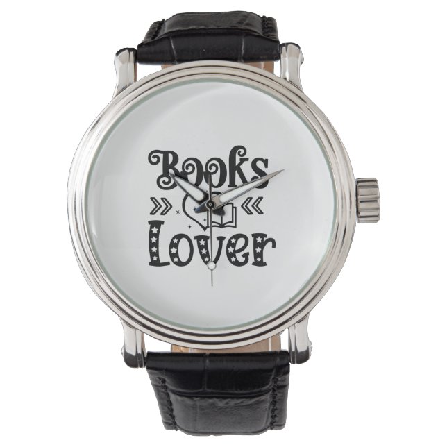 Reading Art Books Lover Watch (Front)