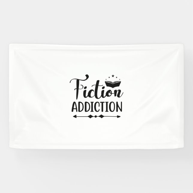 Reading Art Fiction Addiction Banner (Horizontal)