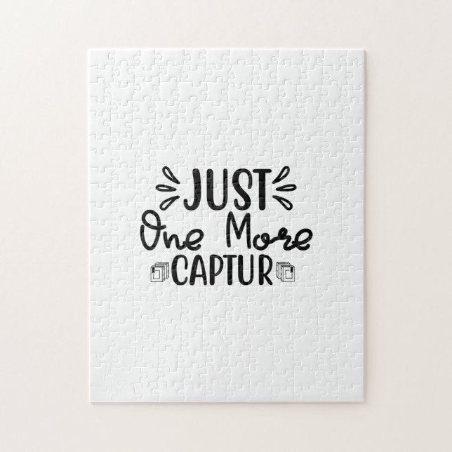 Reading Art Just One More Captur Jigsaw Puzzle (Vertical)