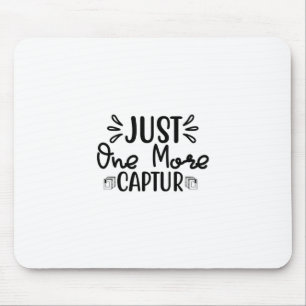 Reading Art Just One More Captur Mouse Pad