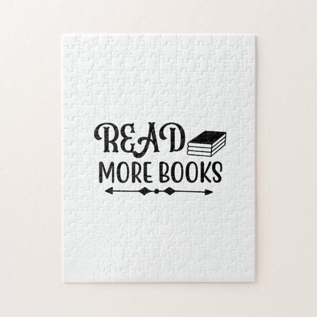 Reading Art Read More Books Jigsaw Puzzle (Vertical)