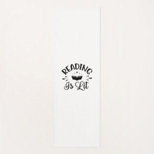 Reading Art Reading Is Lit Yoga Mat