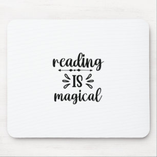 Reading Art Reading Is Magical Mouse Pad